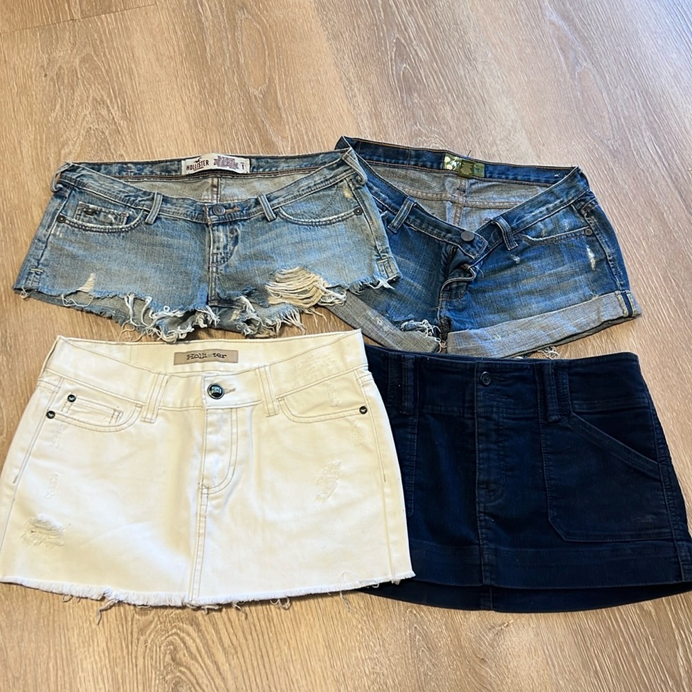 Hollister shorts and skirts
